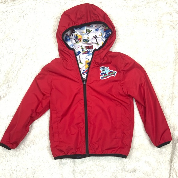 Reversible monster boys jacket - Picture 4 of 7